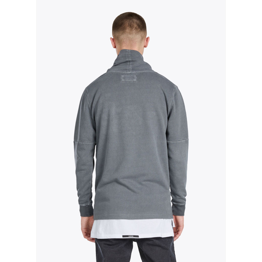 Download Zanerobe Mock Neck Sweater in Gray - Sportique