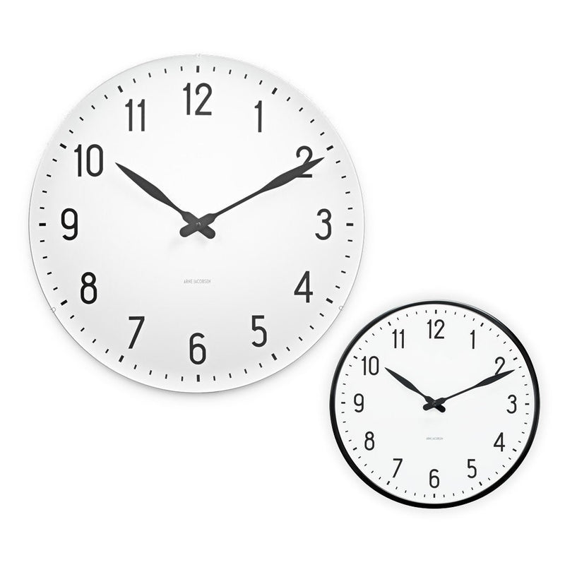 Arne Jacobsen Station Wall Clock 290 White 43643 – Sportique