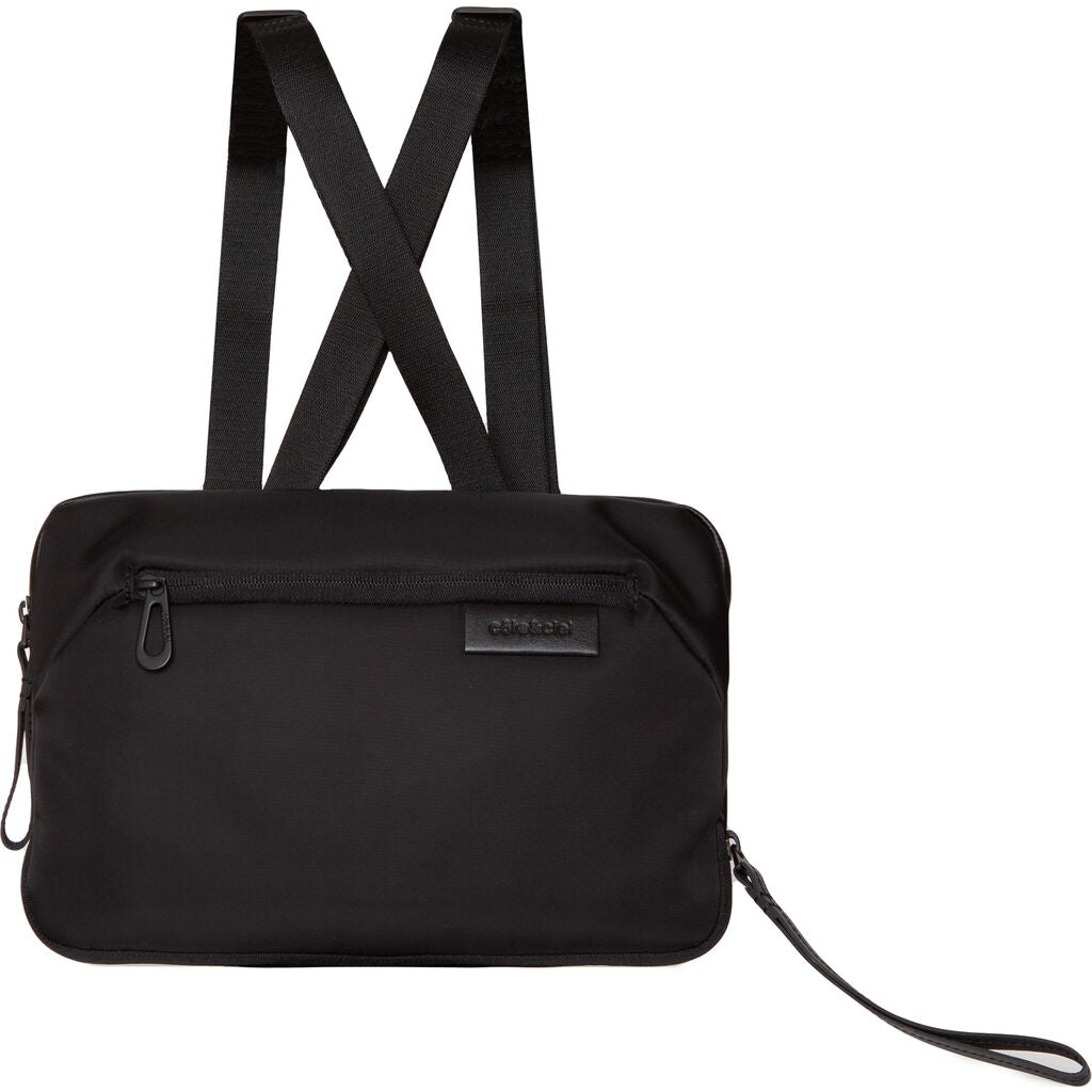 Cote & Ciel Yamo L Smooth Backpack | Black – Sportique