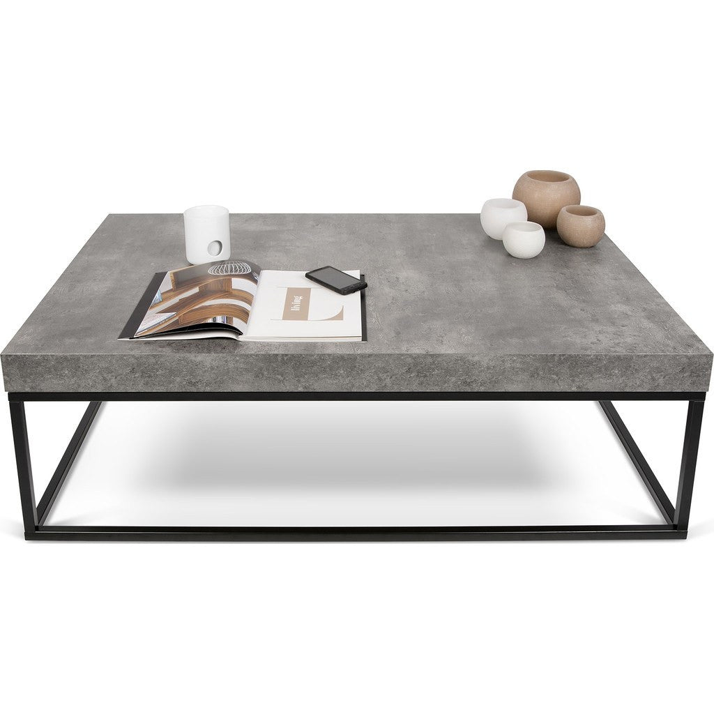 Concrete Top Coffee Table Petra Coffee Table Sportique