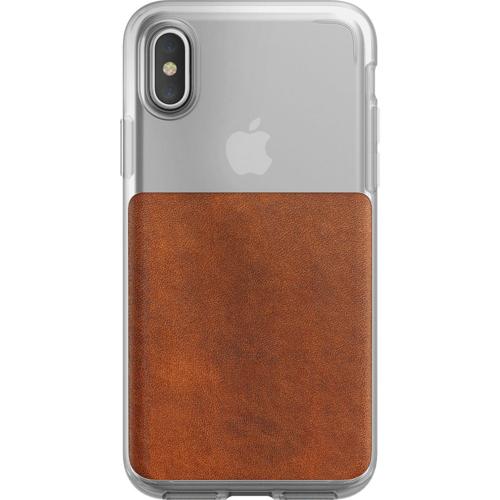 Clear case. Чехол Nomad Leather Wallet для Apple iphone x 13953. Чехол стандартный 2012.