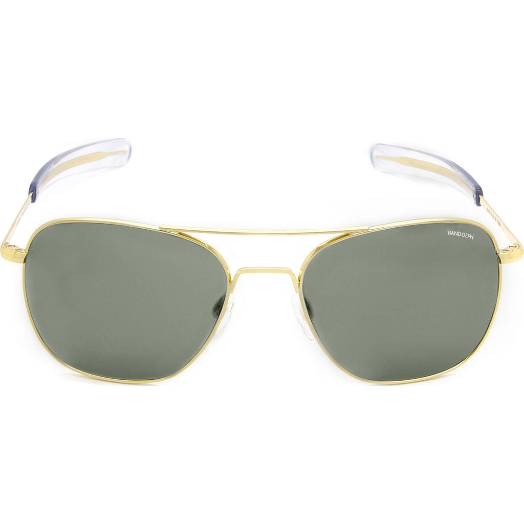 Randolph Engineering Aviator 23k Gold Sunglasses Agx Bayonet Ar Sportique