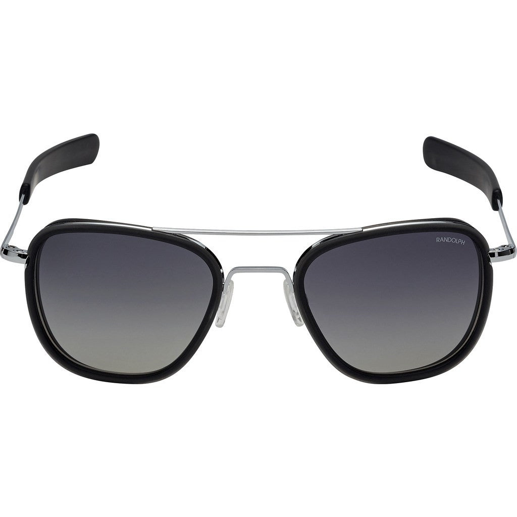 Randolph Engineering Fusion Aviator Bright Chrome/Smoke Sunglasses Gray ...