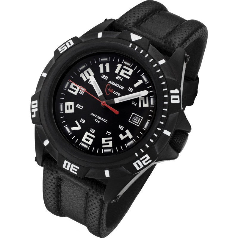 Armourlite Automatic Pro AL411 Black-Blue Watch Leather – Sportique