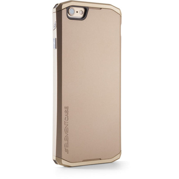 Wig ademen geschenk Element Case Solace 6 iPhone 6 Case w/ Pouch Gold/Gold EMT-0021 – Sportique