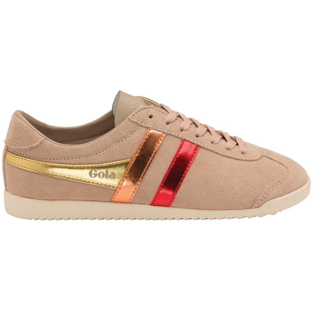 heritage metallic trim trainers