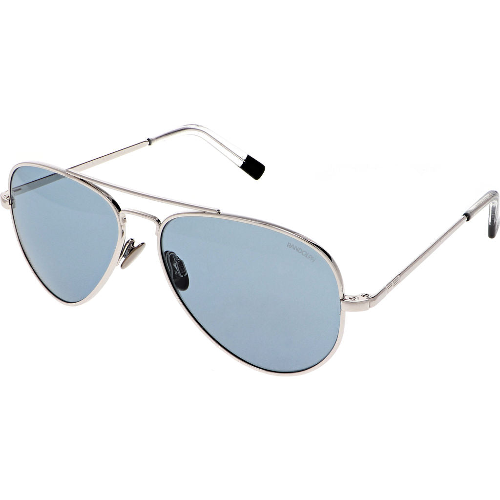 Randolph Engineering Concorde Skull Sunglasses | White Gold - Sportique