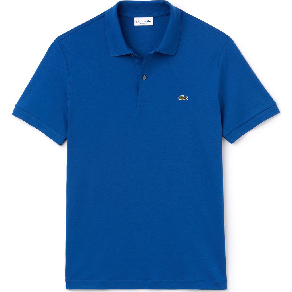 men's regular fit pima cotton interlock polo