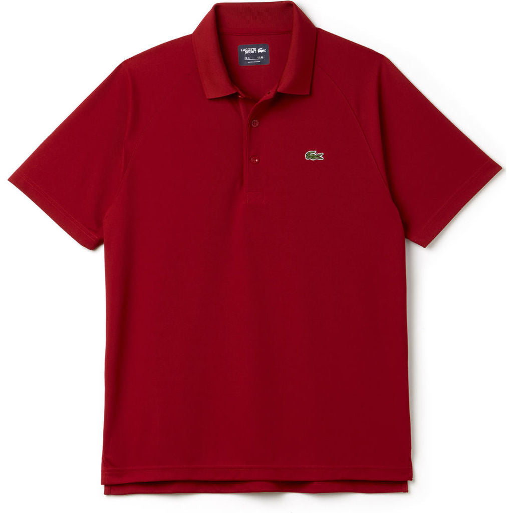 Lacoste Sport Tennis Pique Men's Polo Shirt in Ladybug Red – Sportique