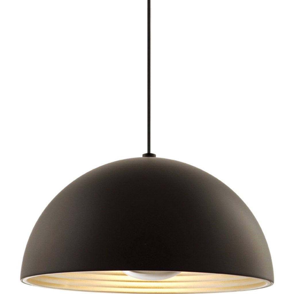 Seed Design Dome Pendant Lamp Black Large SQ3650MPBK Sportique