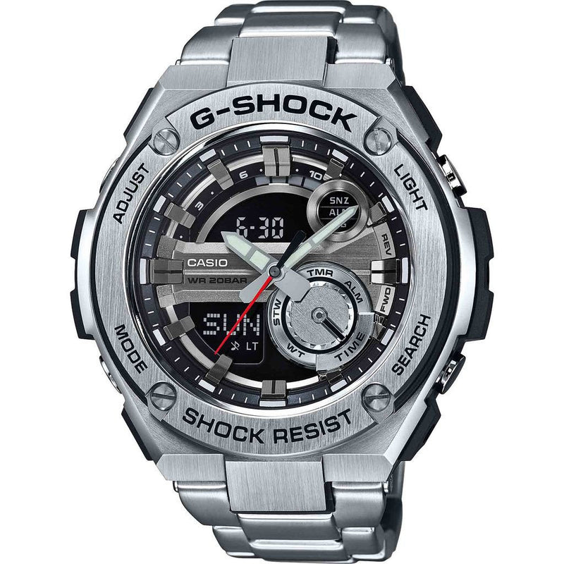 Casio G-Shock GST-210D-1ACR Watch Silver – Sportique