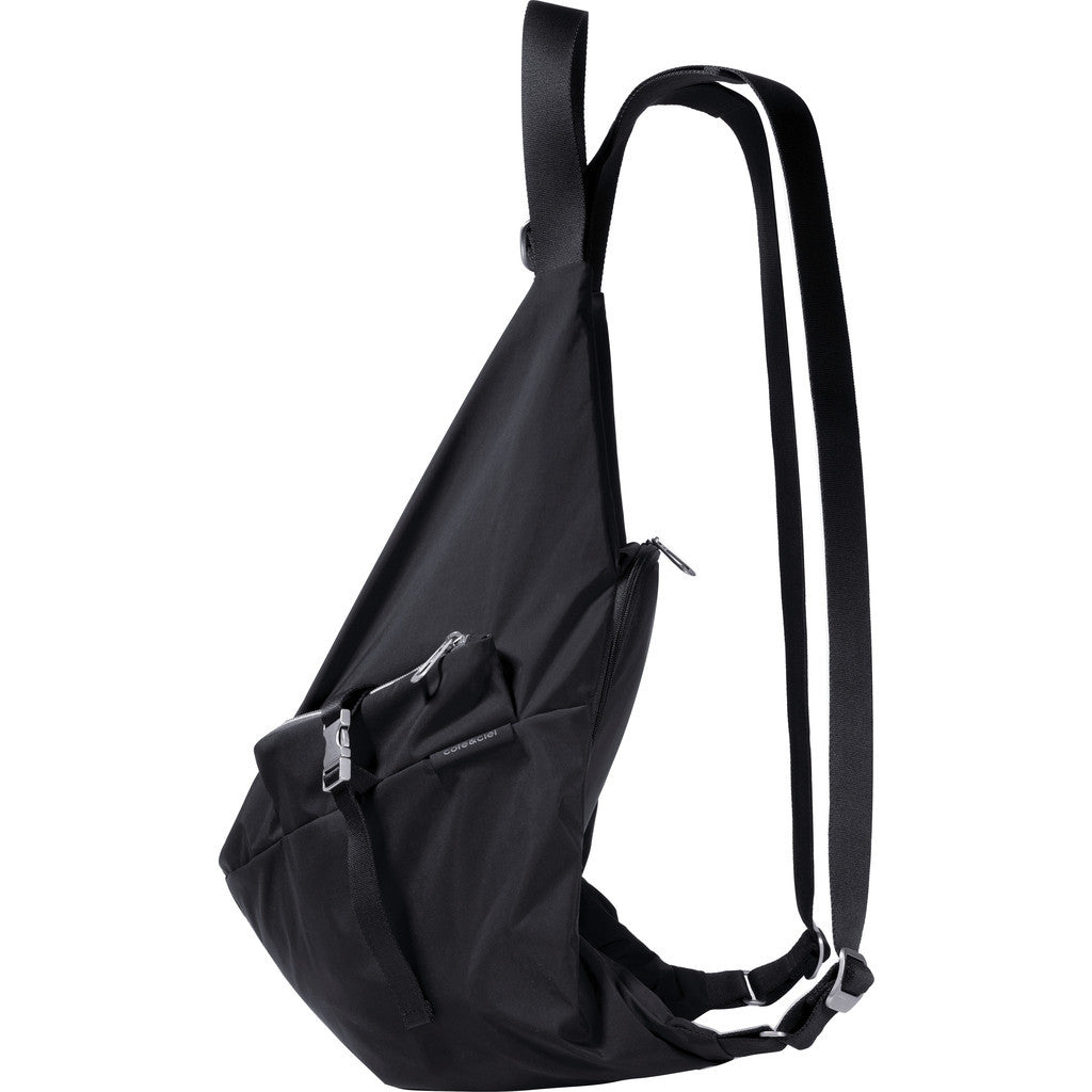 Cote&Ciel Ganges Medium Nylon Backpack Jet Black 28495 – Sportique