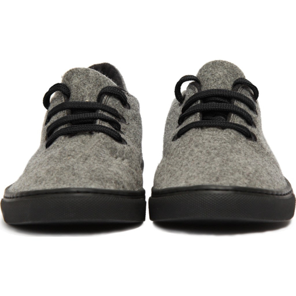 grey wool sneakers