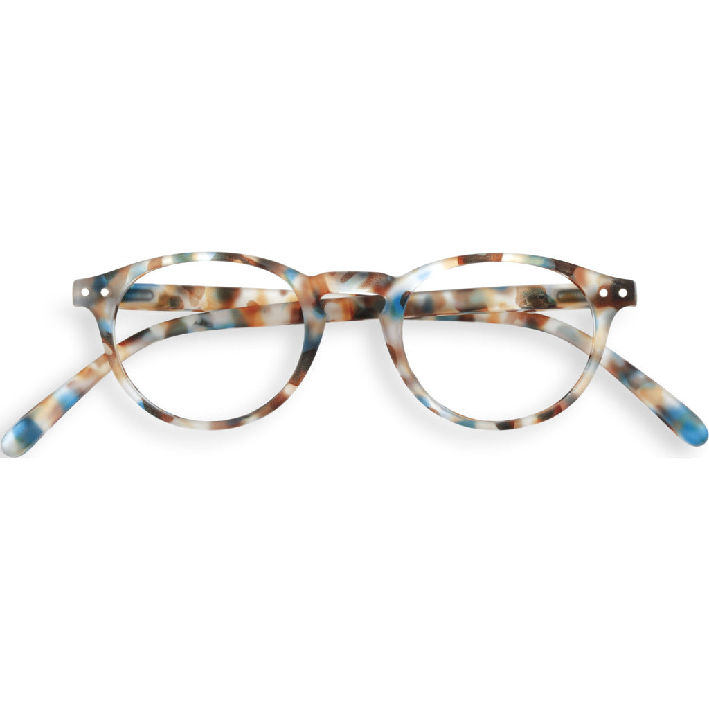 Izipizi Reading Glasses A Frame Blue Tortoise Sportique