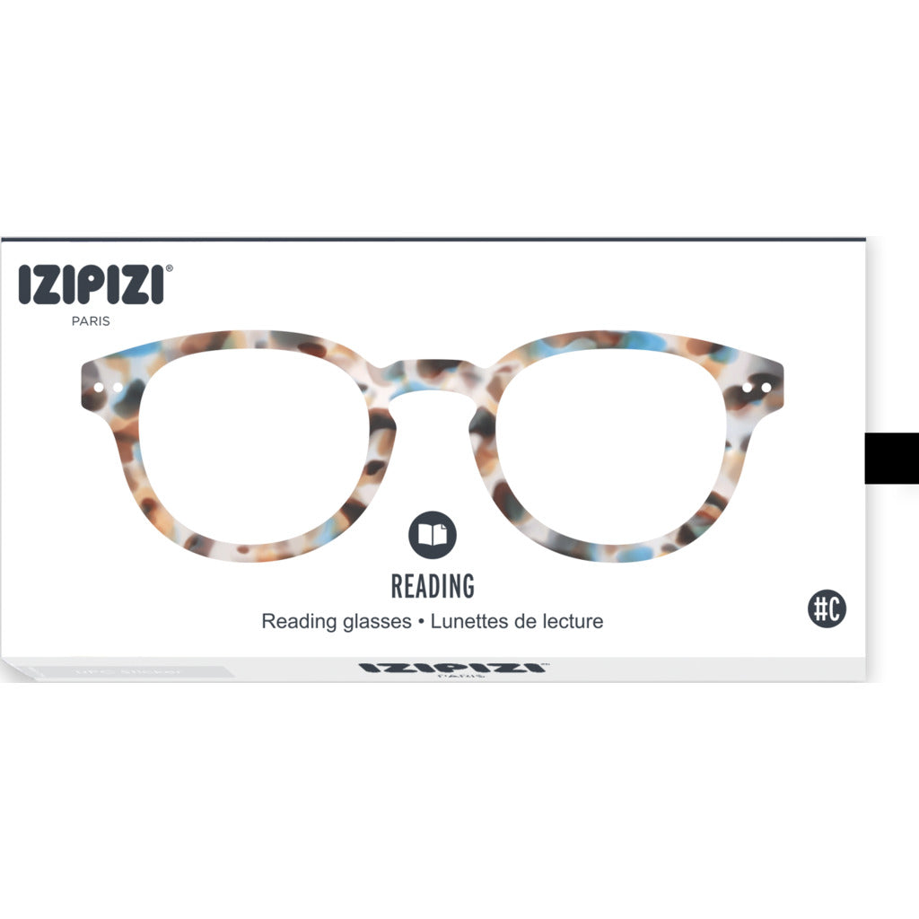 Izipizi Reading Glasses C Frame Blue Tortoise Sportique