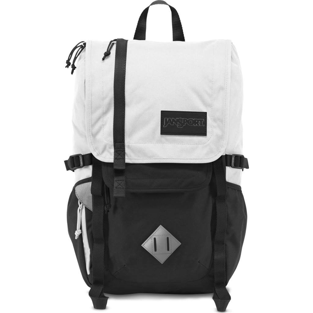 jansport black and white