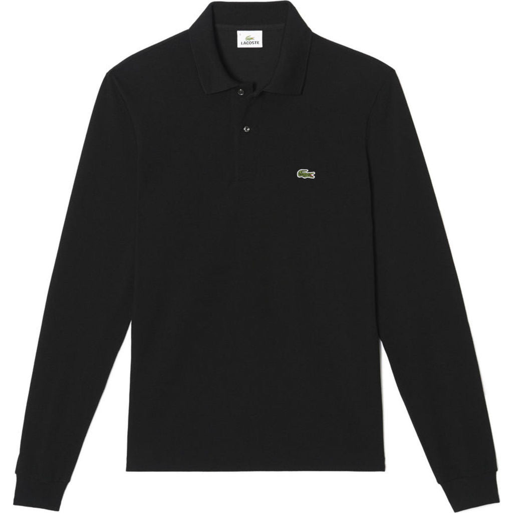 Lacoste Long Sleeve Classic Men's Polo Black Sportique