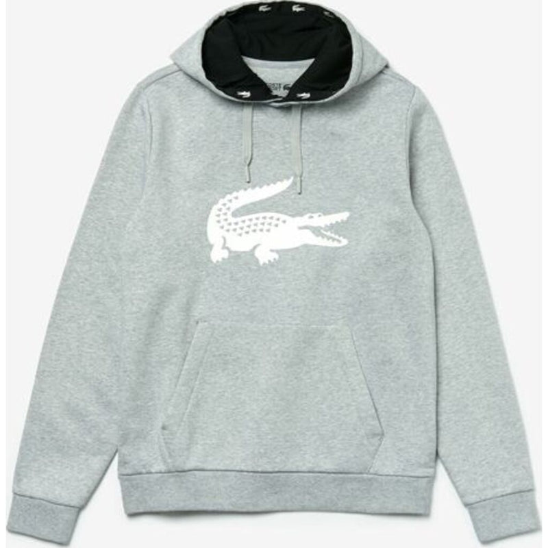 Men's Croc Fleece Hooded Sweatshirt | Grey Chin – Sportique