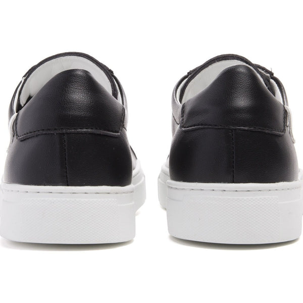 House of Future Original Low-Top Micro-Leather Shoes | Black - Sportique