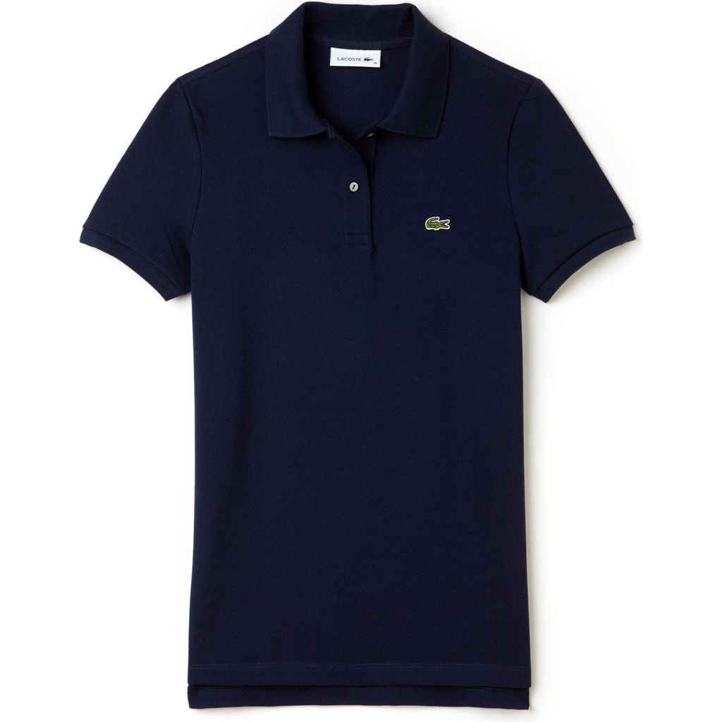 navy blue lacoste polo shirt