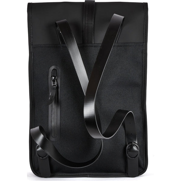 RAINS Waterproof Mini Backpack Black 1280 - Sportique