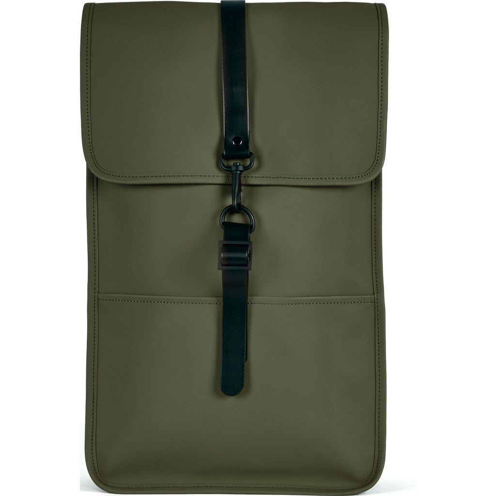RAINS Waterproof Backpack Green 1220 – Sportique