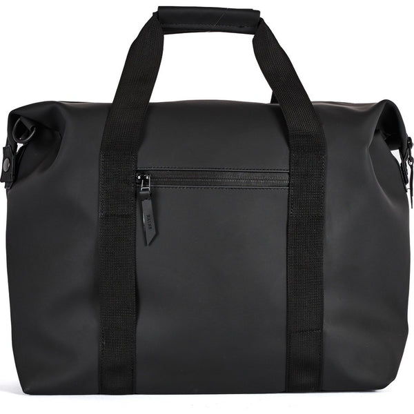 RAINS Waterproof Zip Mini Duffel Bag Black 1281 - Sportique