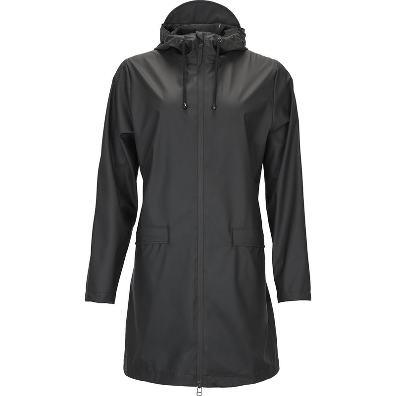 RAINS Women's Waterproof W Coat | Black – Sportique