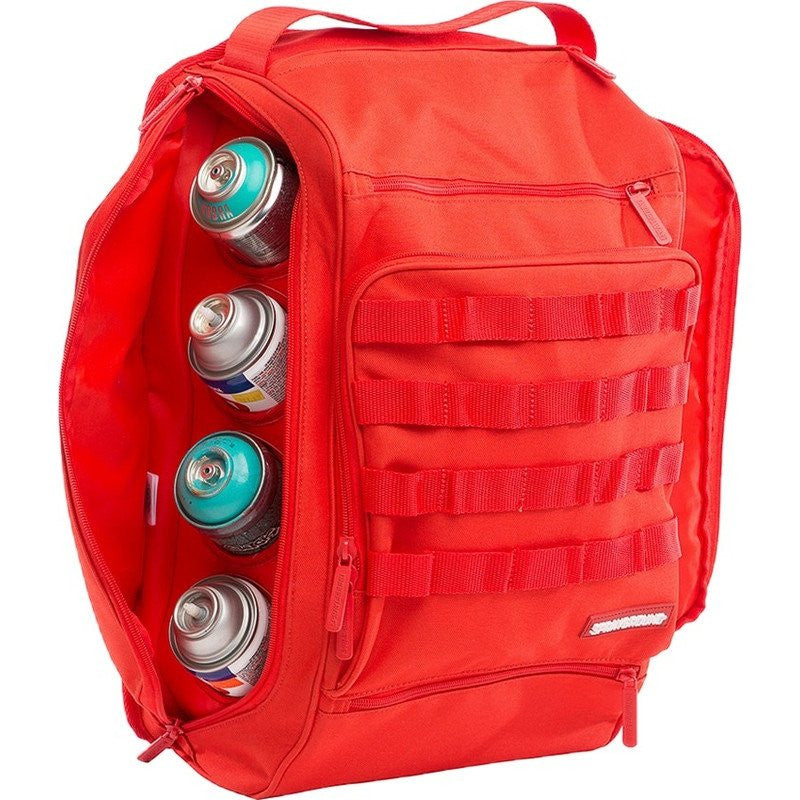 Sprayground Graffiti Utility Backpack Red - Sportique