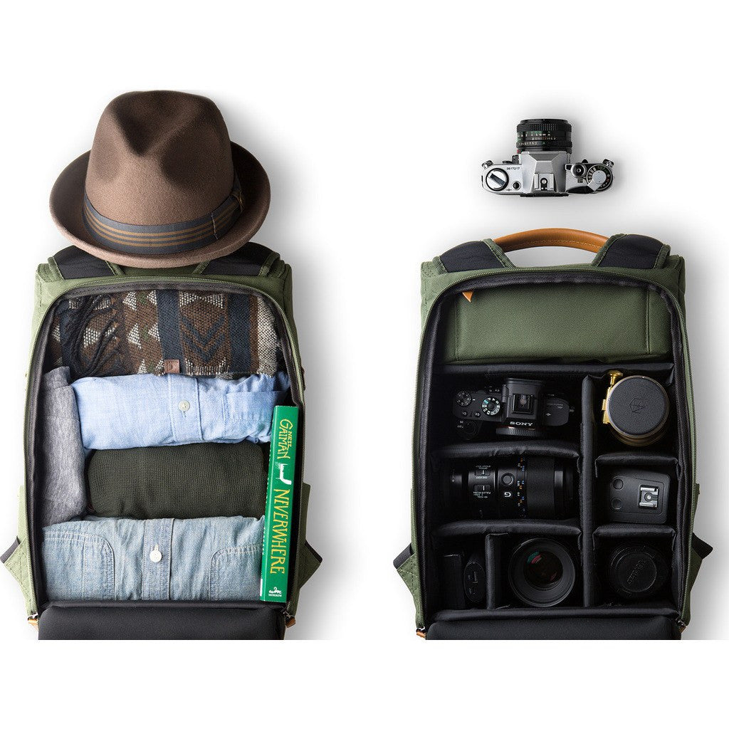 Vinta S-Series Travel Camera Backpack Charcoal/Natural-SC-N01 - Sportique