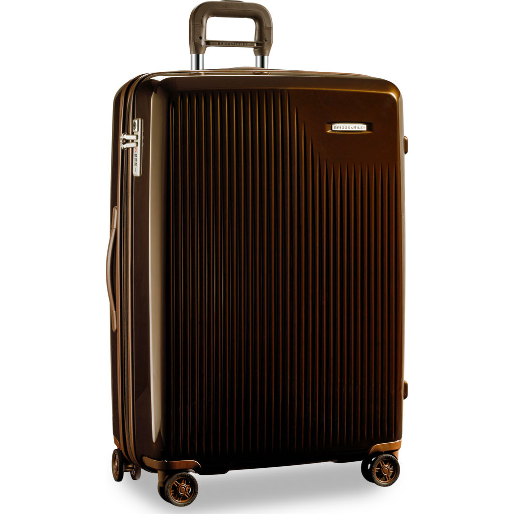 Briggs & Riley Sympatico Large Expandable Spinner Suitcase | Bronze ...