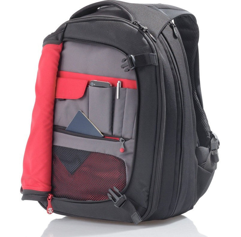 Crumpler Dry Red No 6 Laptop Backpack | Black – Sportique
