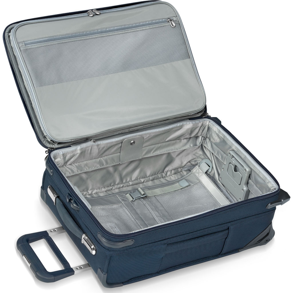 Briggs & Riley Domestic Carry-On Expandable Upright Suitcase | Navy ...