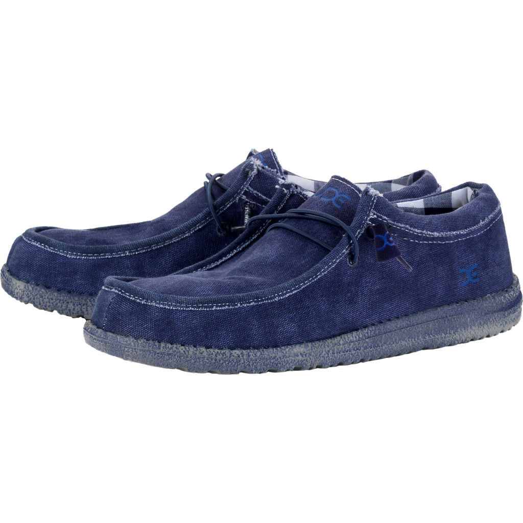 blue hey dude shoes