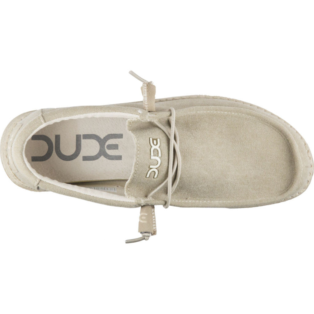 Hey Dude Wally Canvas Shoes | Oat 