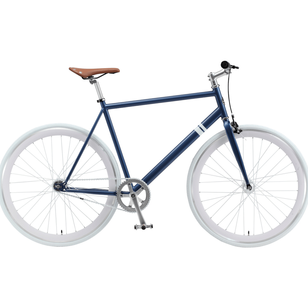 navy blue bike