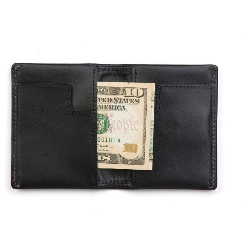 Bellroy Leather Slim Sleeve Bifold Wallet Black – Sportique