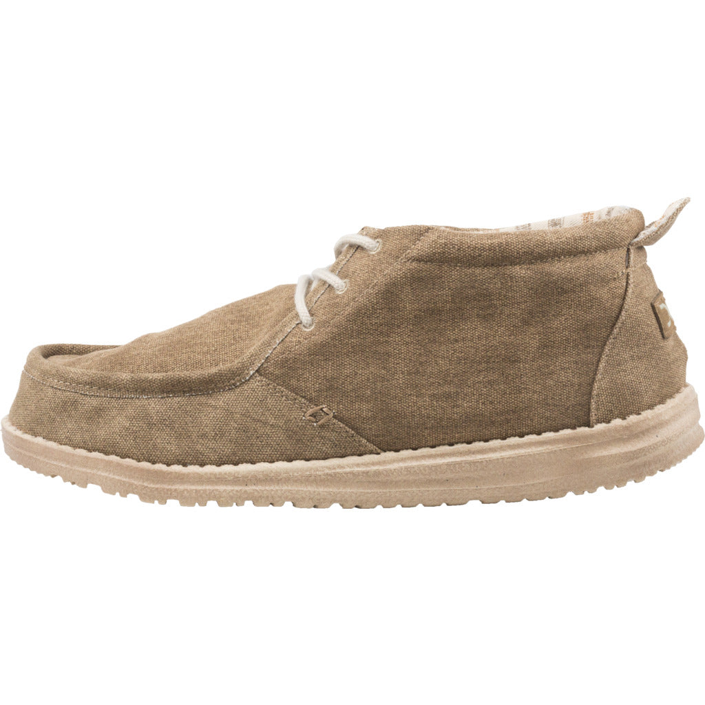 Hey Dude Conrad Canvas Shoes Nut - Sportique