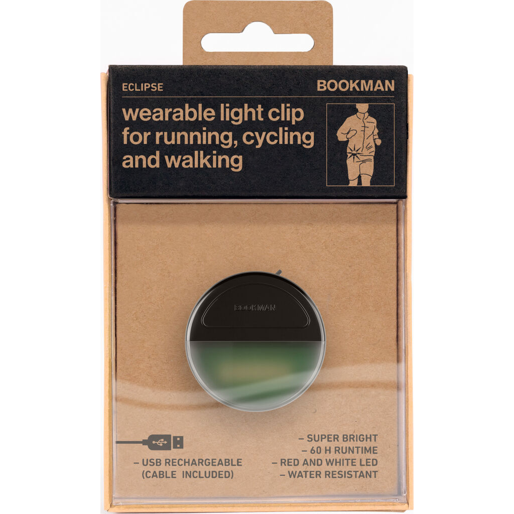 Bookman Eclipse Light Clip | Black – Sportique