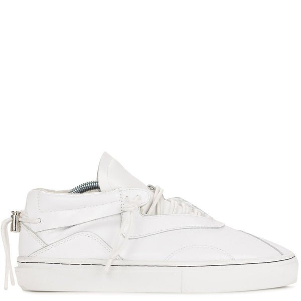 Clear Weather Everest Mid Top Shoes White Leather CRW-002-WHT - Sportique
