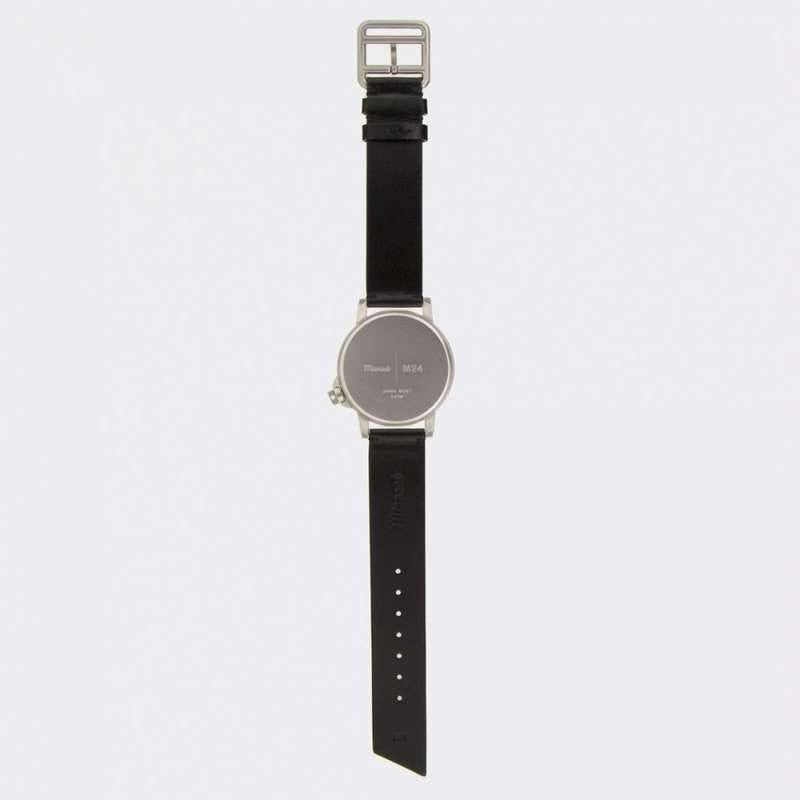 Miansai M24 White Watch Black Leather - Sportique