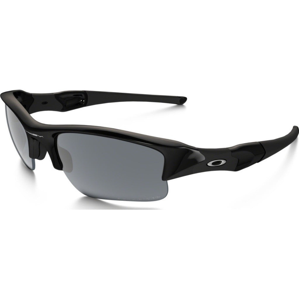 Oakley Flak Jacket XL Black Sunglasses Polarized 12-903 – Sportique