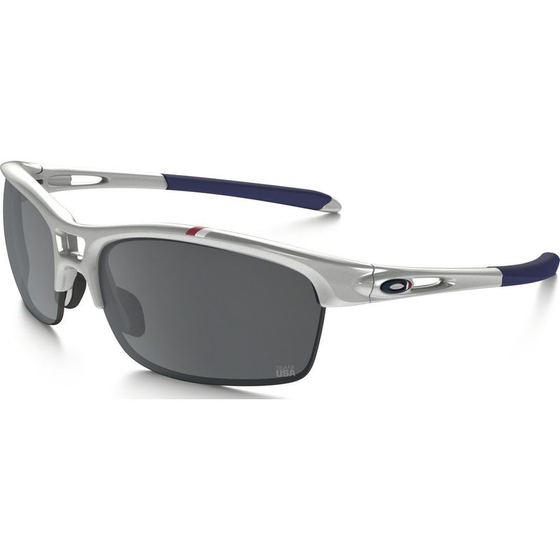 Oakley Lifestyle Team Usa Rpm Squared Silver Sunglasses Black Iridium Oo9205 17 Sportique 