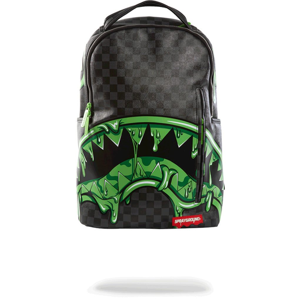 Sprayground Slime Shark Backpack | Grey/Black - Sportique
