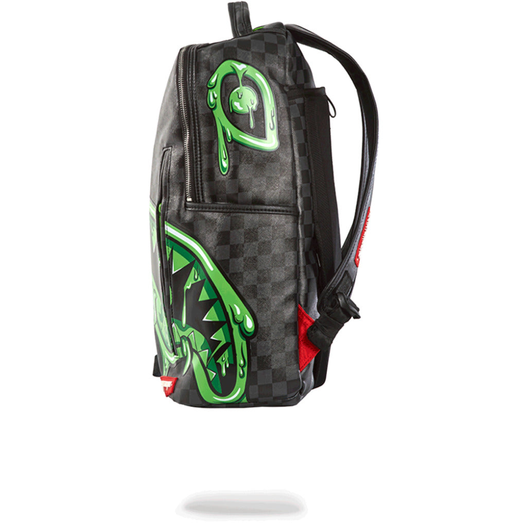 Sprayground Slime Shark Backpack | Grey/Black - Sportique