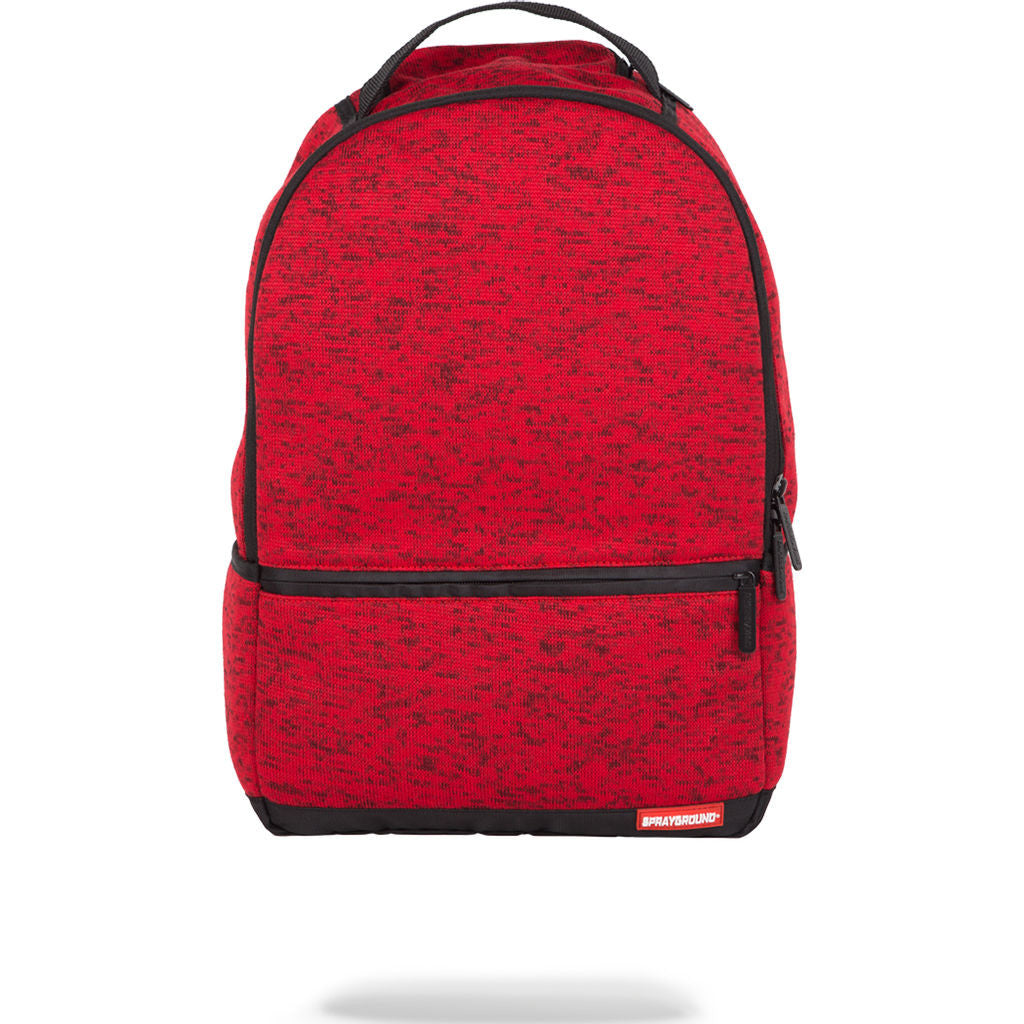 Sprayground Red Knit Backpack Red - Sportique