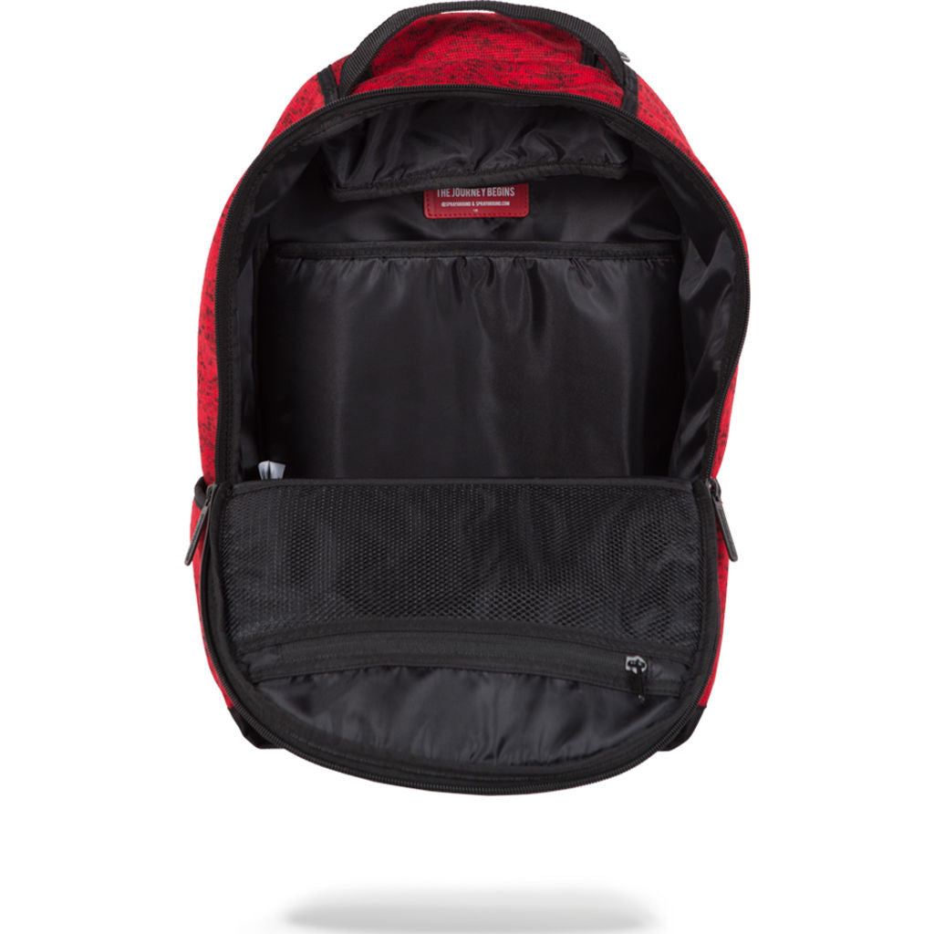 Sprayground Red Knit Backpack Red - Sportique