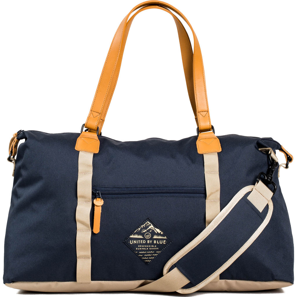 United by Blue Trail Weekender Duffel Bag | Navy/Tan – Sportique
