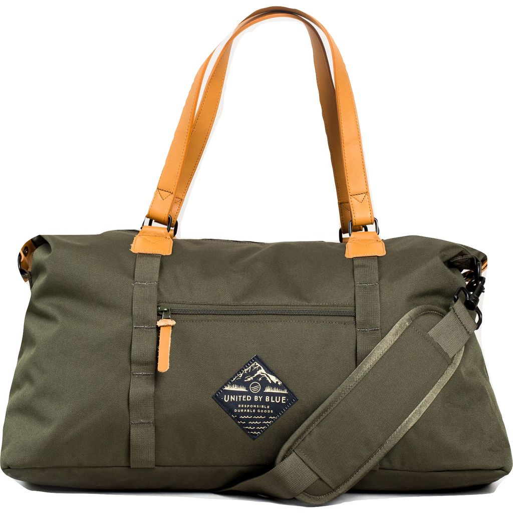 united by blue duffle bag