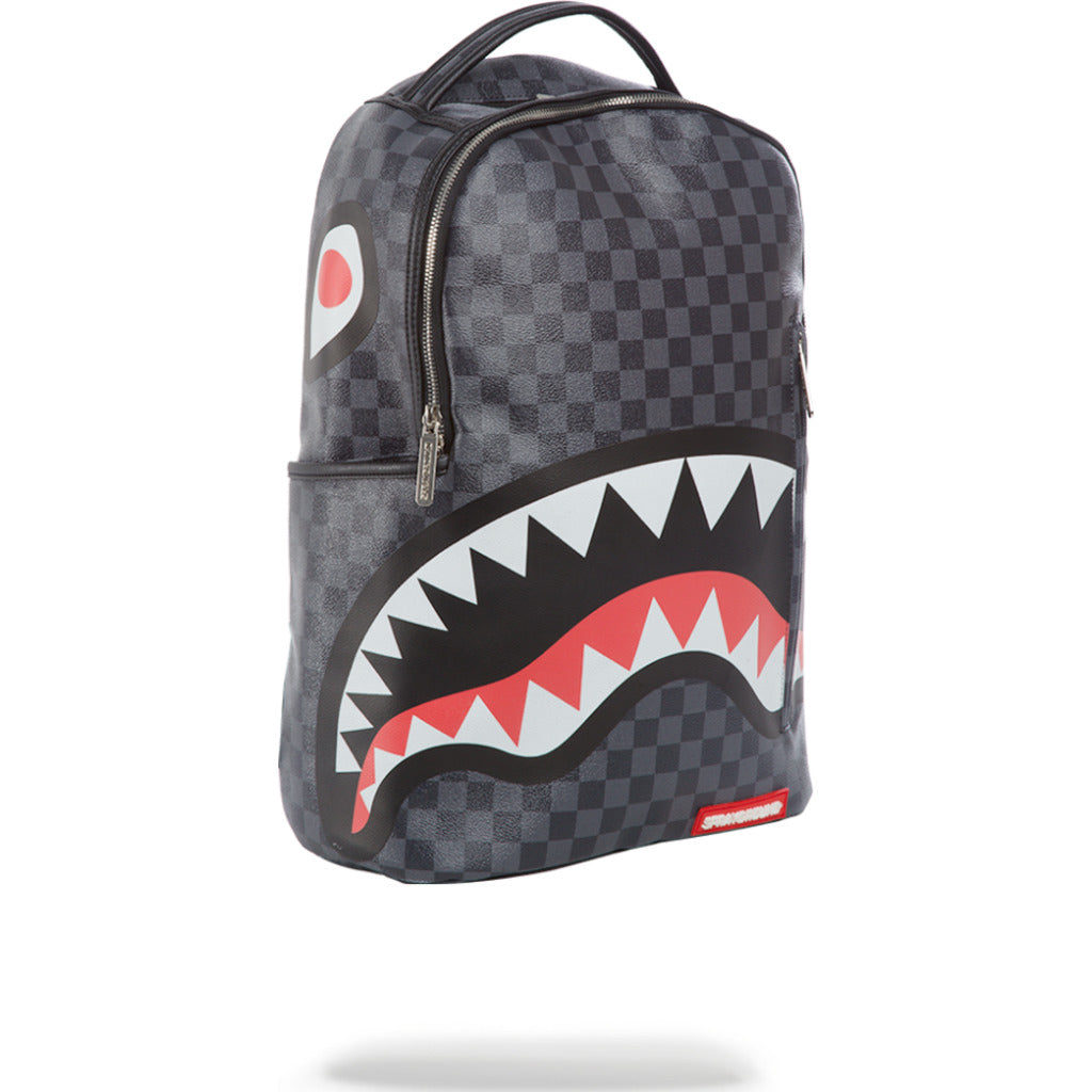 Sprayground Sharks in Paris Backpack | Grey/Black - Sportique